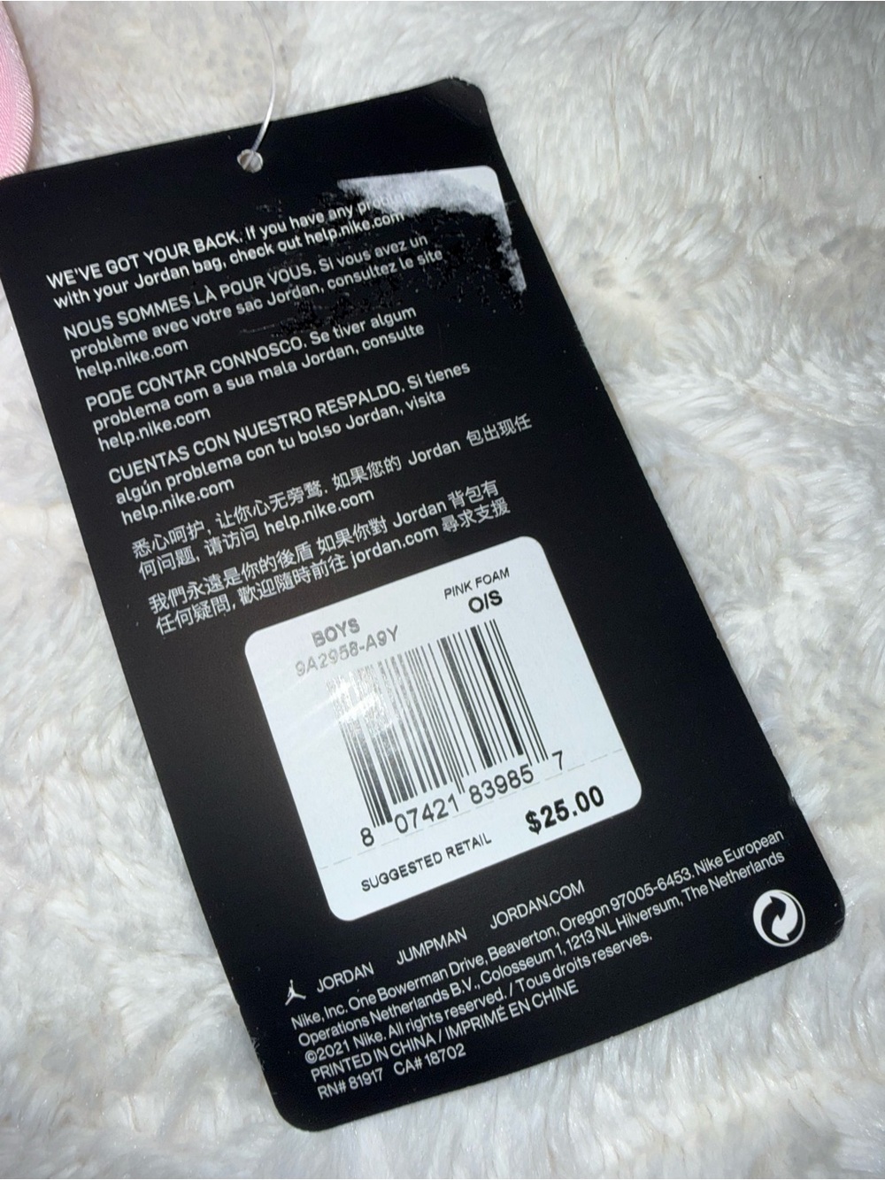 Nike Pink Logo Neoprene Tote lunch Bag. BACK TO SCHOOL!!! - Picture 4 of 5